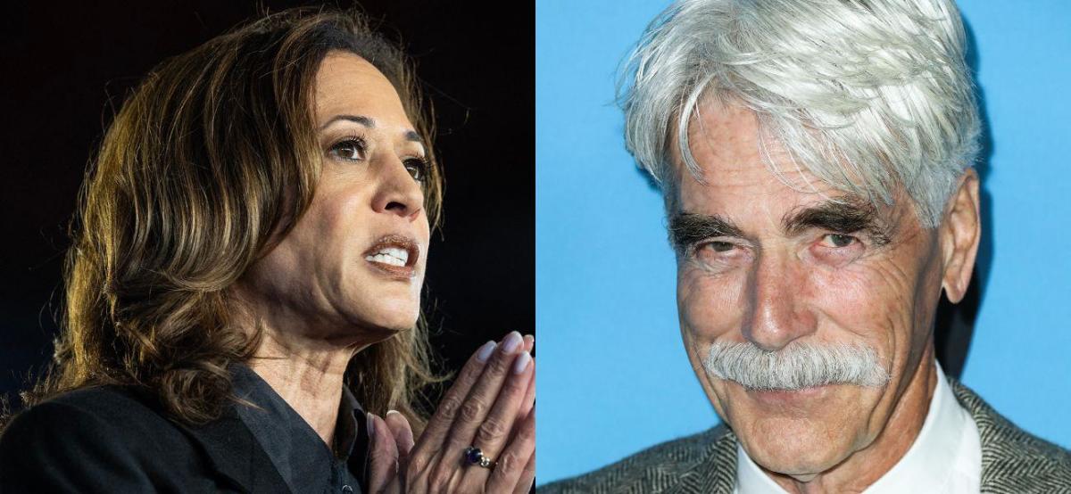 “Road House” actor Sam Elliott urges voters to support Kamala Harris