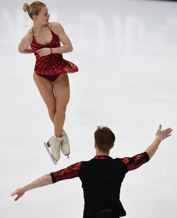 Tarasova and Morozov continued an excellent day for home country Russia