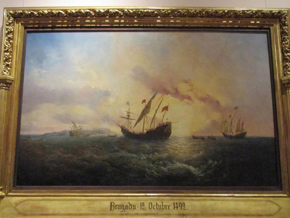 Alba de América (1856), de Antonio de Brugada Vila.