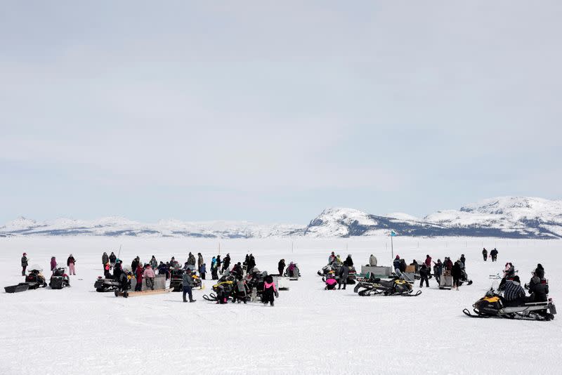 The Wider Image: Climate change means the Inuit do what they've always done: Adapt