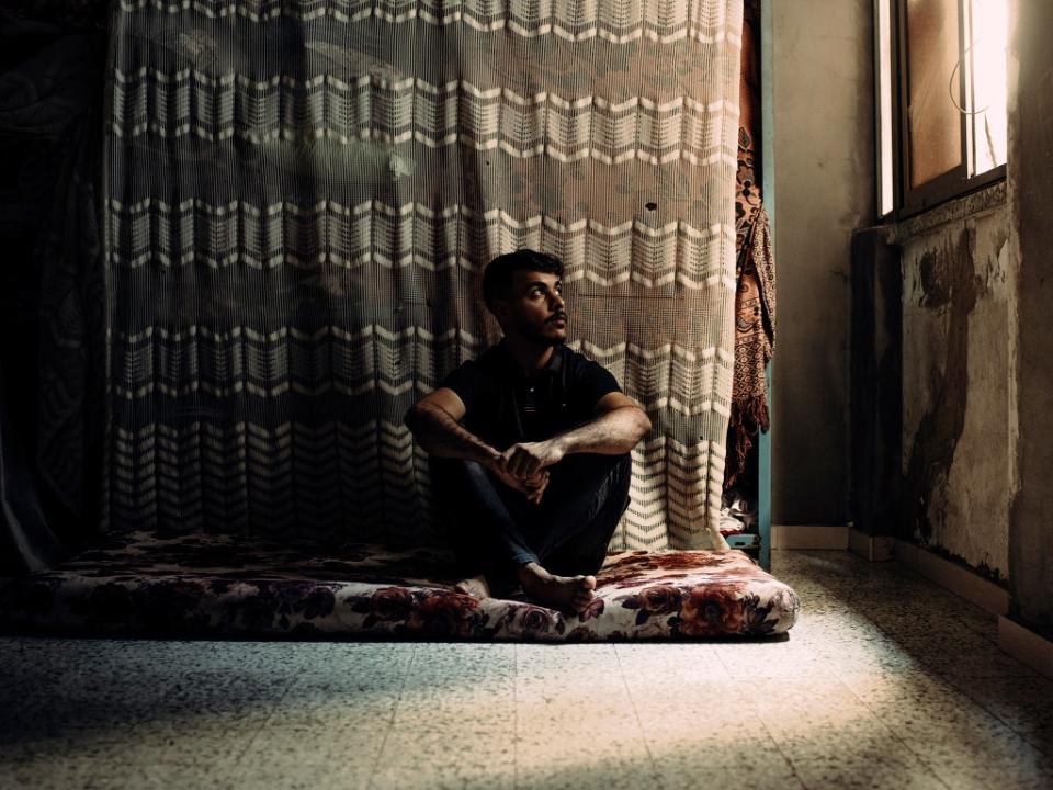 Mohammed’s father, Adel, was killed while attending an interview at a school to work as a security guard (Paddy Dowling/Qatar Fund For Development)