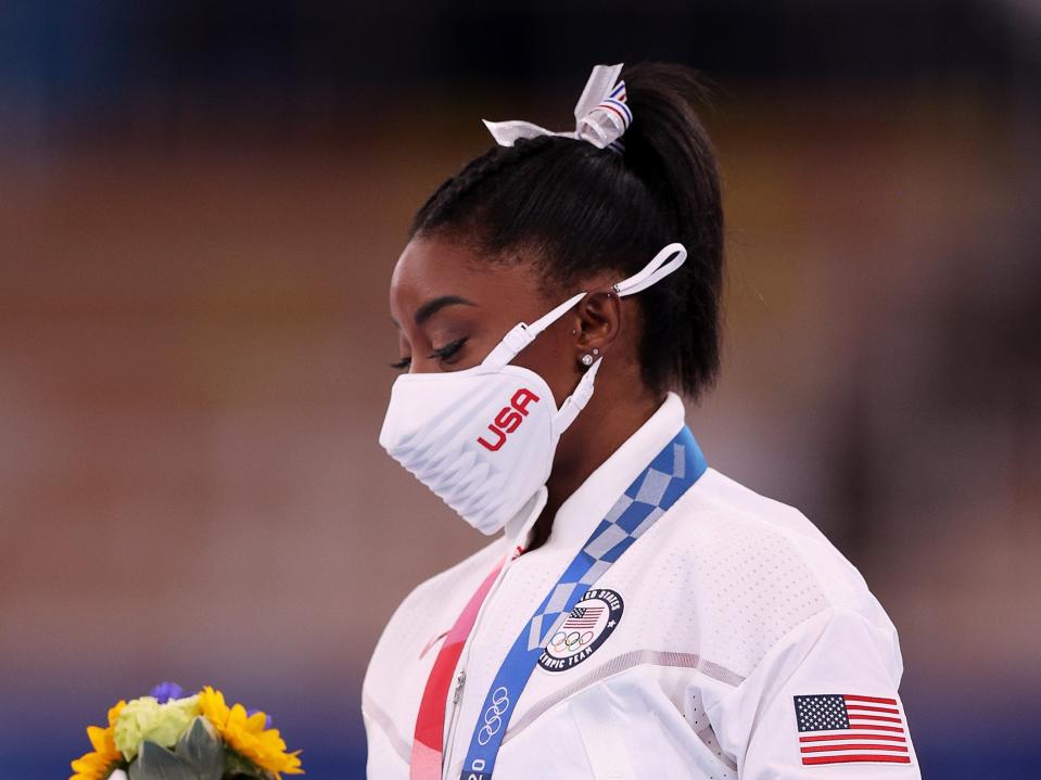 USA fought back to claim silver without Biles (Getty Images)