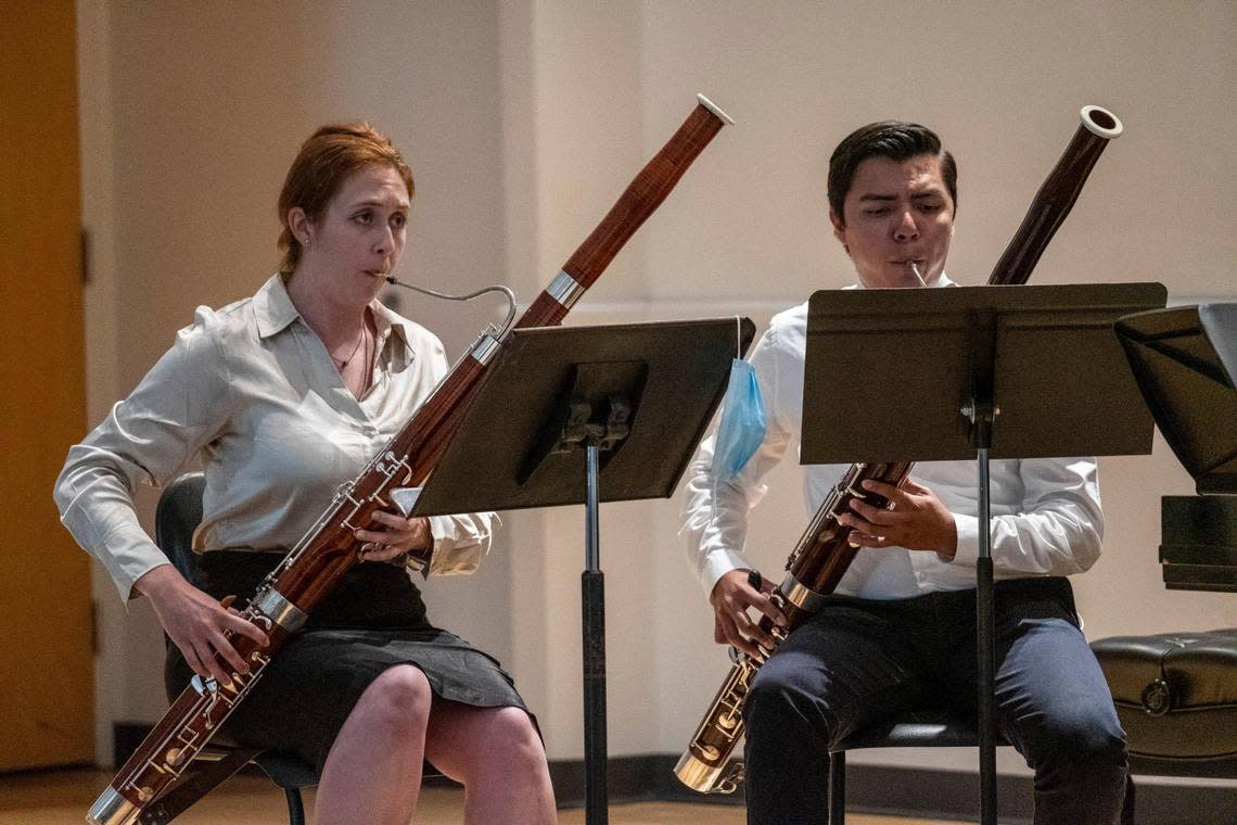 The Varna International Music Academy held a ‘young artist showcase’ on Friday afternoon at Coastal Carolina University as Myrtle Beach, S.C. hosts the international music festival, MUZIKA!, this month. July 8, 2022.