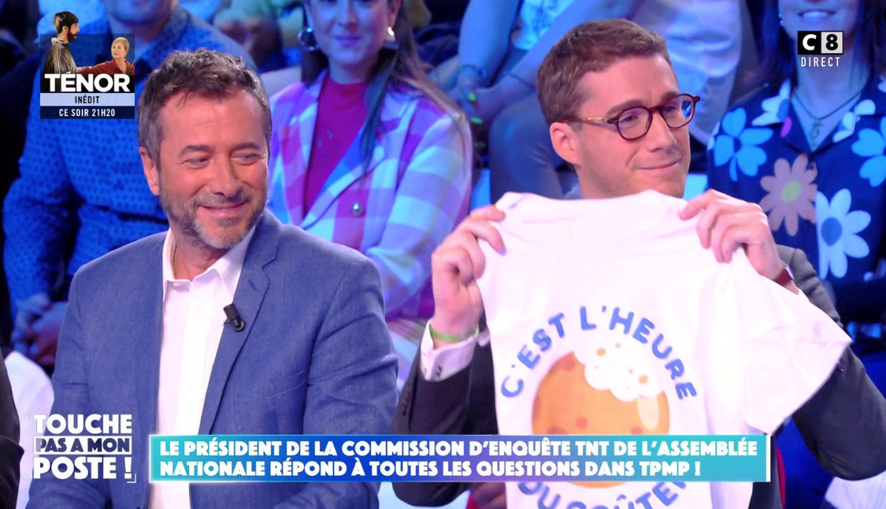 Quentin Bataillon sur le plateau de TPMP ce lundi 2 avril. 