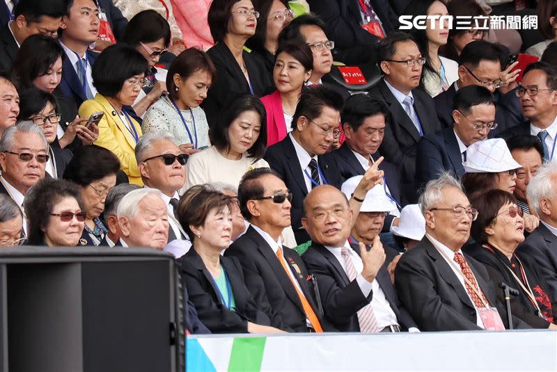宋楚瑜出席520總統副總統就職典禮。（圖／記者楊澍攝影）