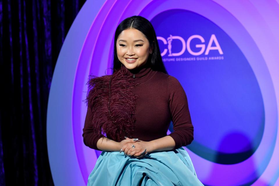 Lana Condor at an event