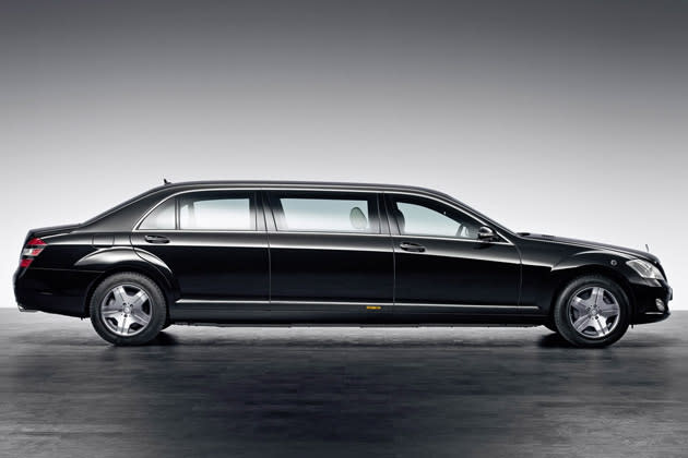 The Mercedes-Benz S 600 Pullman Guard