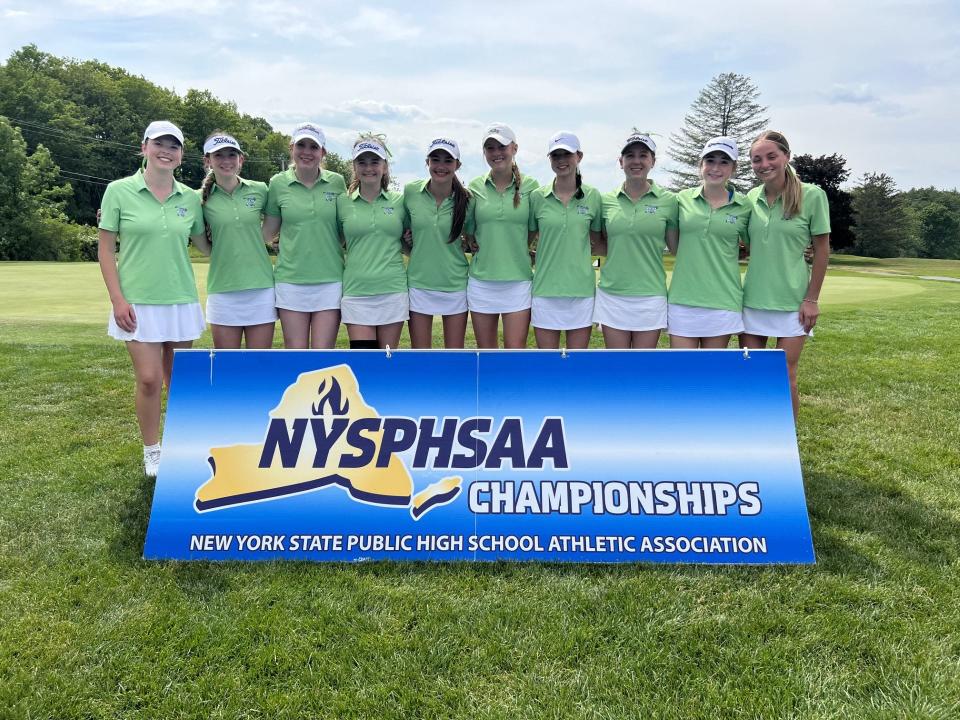 The Section V girls golf team placed fifth overall at the NYSPHSAA Championships.