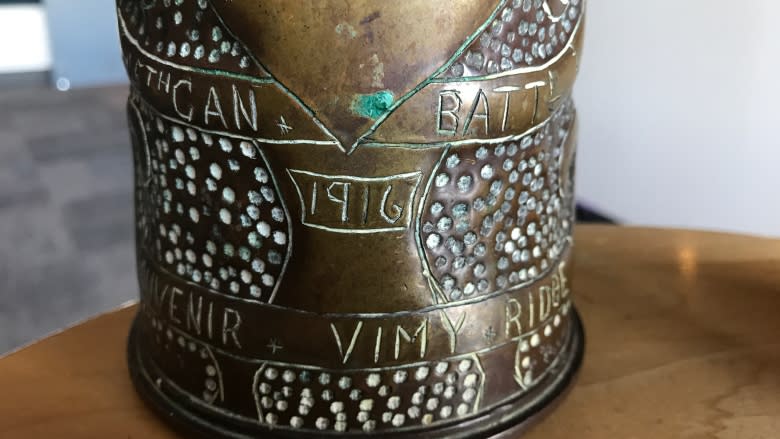 From war, comes art: Thrift store find of gun shells treasured by N.L. man