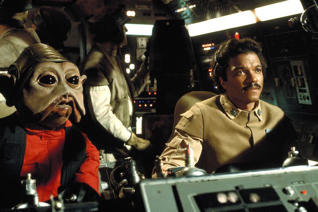 <p>Lucasfilm/Fox/Kobal/Shutterstock</p> Billy Dee Williams in 'Return Of The Jedi'