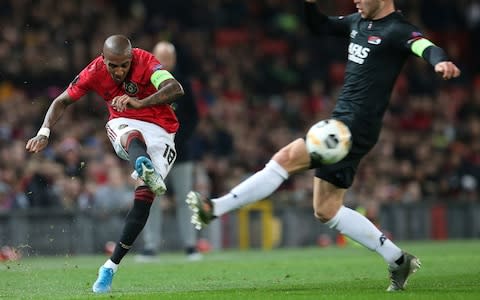 Ashley Young in action - Credit: Manchester United