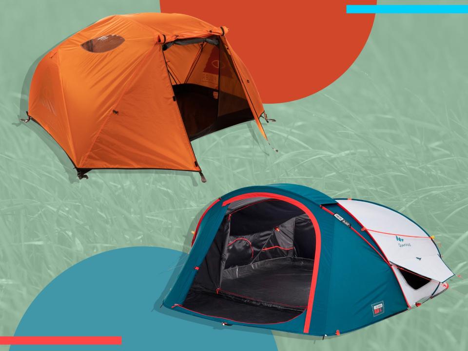 Our top festival tents can all be put together in 20 minutes or less (iStock/The Independent)