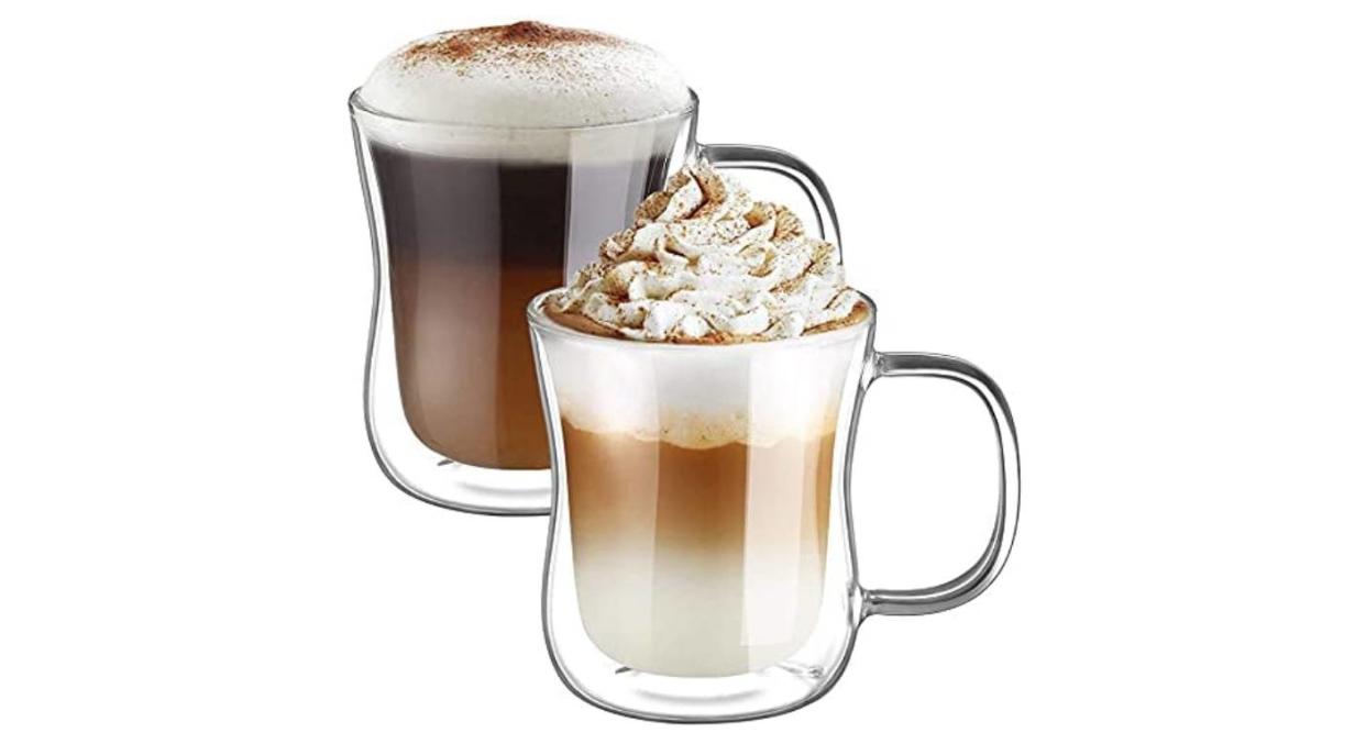 Ecooe Double Walled Coffee Glasses