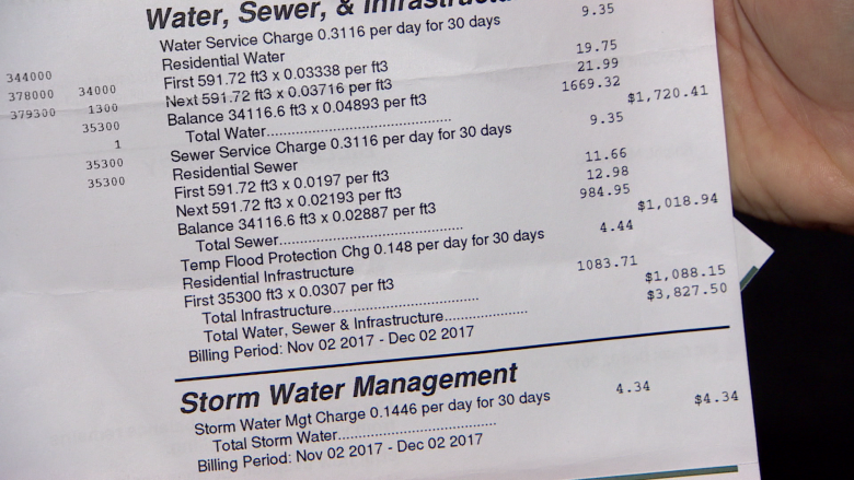 'I didn't believe I read it right': Saskatoon woman hit with mystery $4K water bill