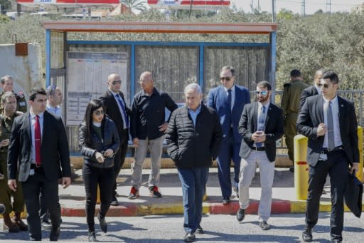 Israeli Prime Minister Benjamin Netanhayu visited the scene of the attack and vowed tough action