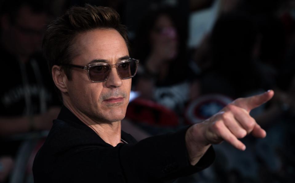 Robert Downey Jr Ian Gavan Getty