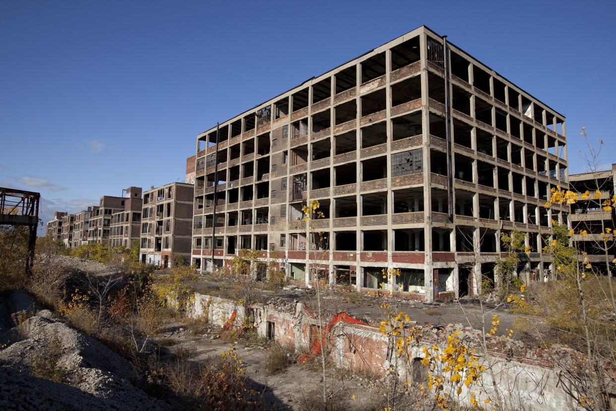 Packard Motor Plant, Detroit (Now)