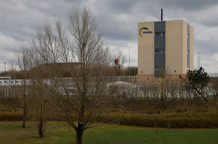 One of the buildings of the underground research laboratory of the French National Radioactive Waste Management Agency ANDRA, is seen in Bure, France, April 5, 2018. Picture taken April 5, 2018. REUTERS/Vincent Kessler