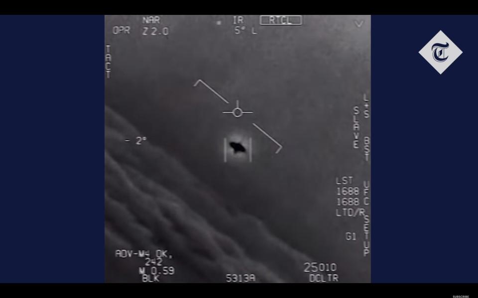 The Pentagon has released video clips that appear to show UFOs
