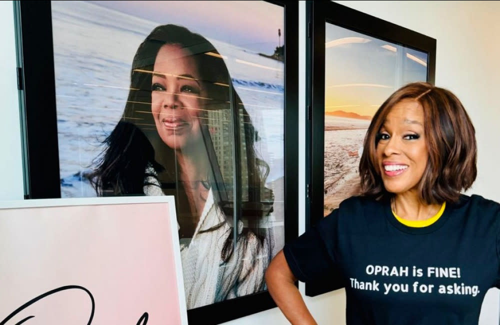 Gayle King insists Oprah Winfrey is ‘fine’ after her health scare credit:Bang Showbiz