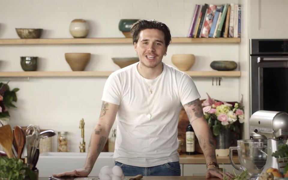 Brooklyn Beckham's cooking has come in for criticism