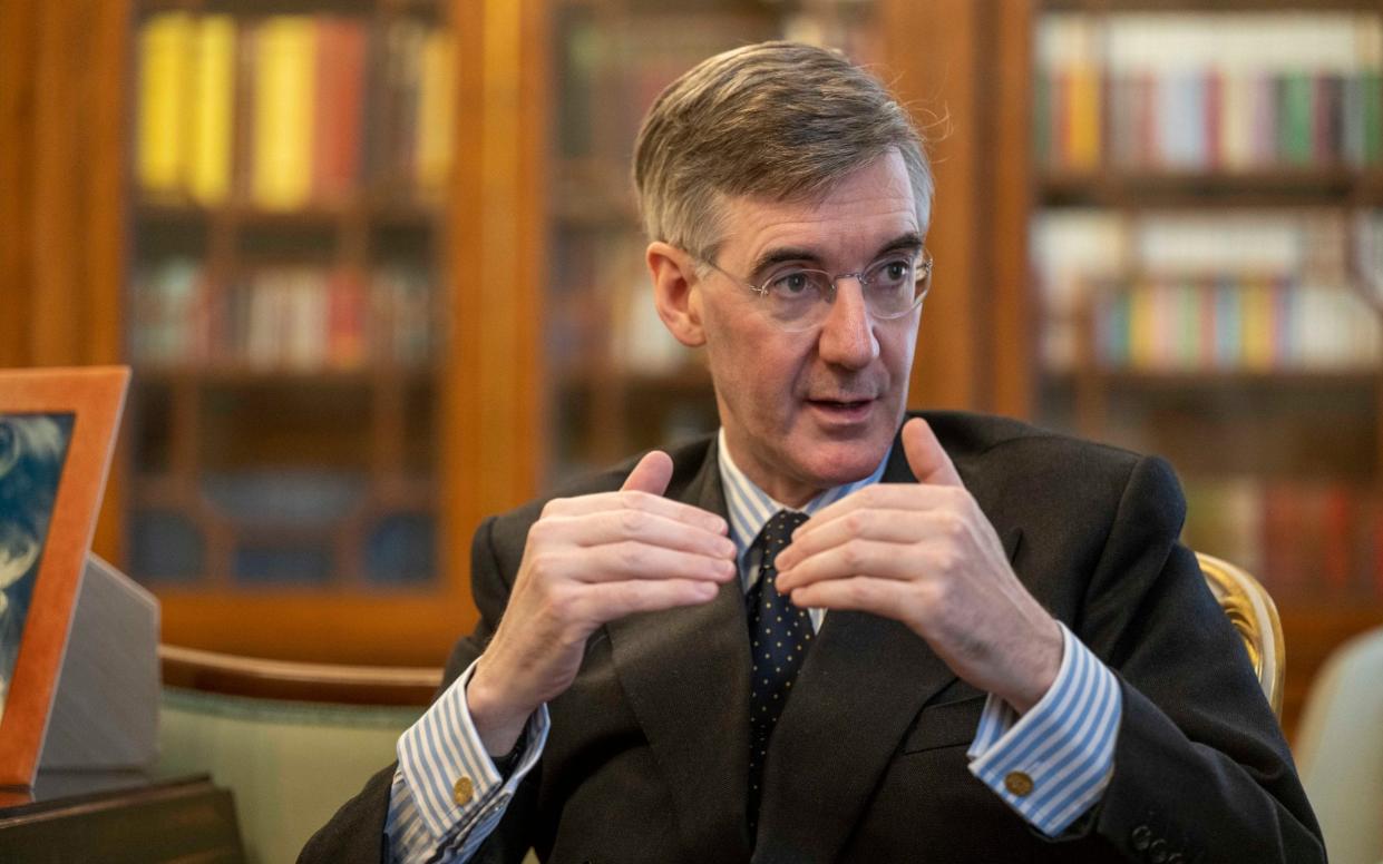 Jacob Rees-Mogg, the former business secretary, is pictured earlier this month - Paul Grover for The Telegraph