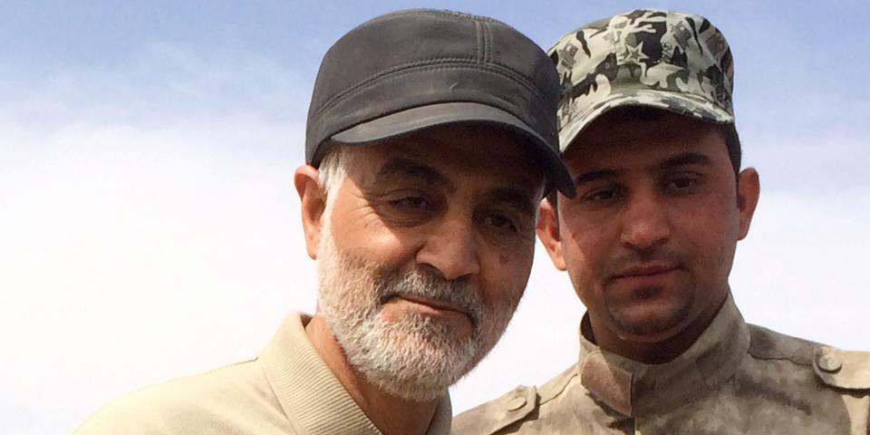 Iranian Revolutionary Guard Commander Qassem Soleimani