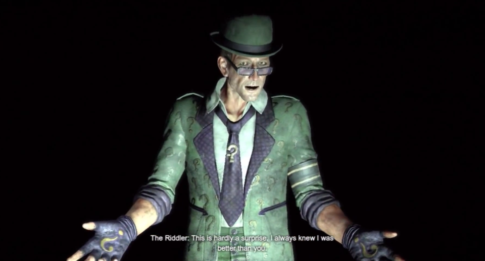 the riddler batman arkham city