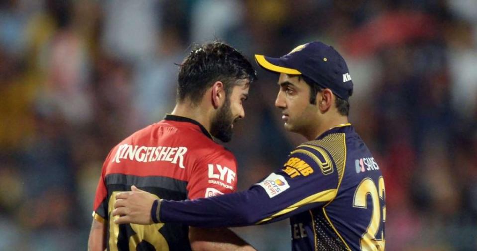 Gautam Gambhir-Virat Kohli