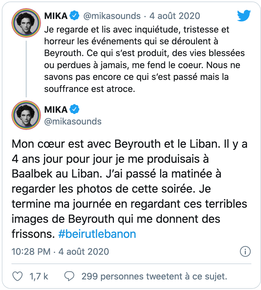 La détresse de Mika