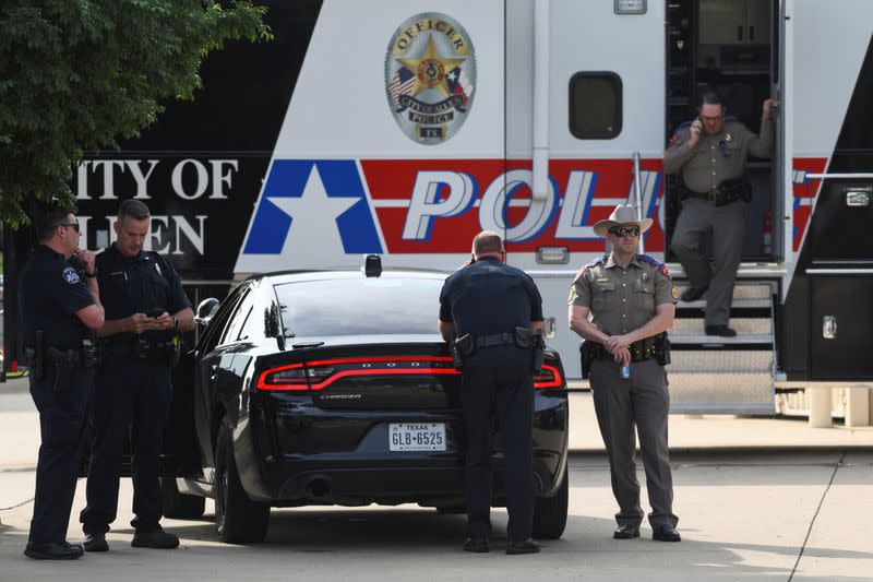 Day after a gunman shot multiple people at the Allen Premium Outlets mall