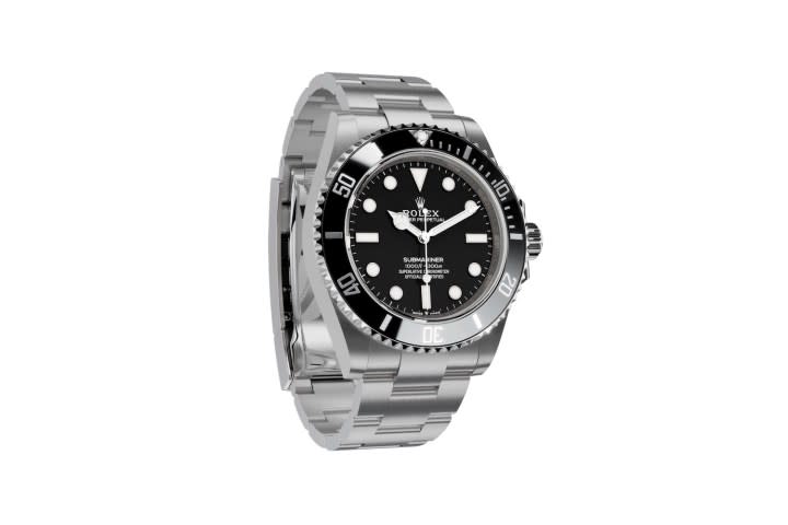 A promotional image of the Rolex Submariner watch.