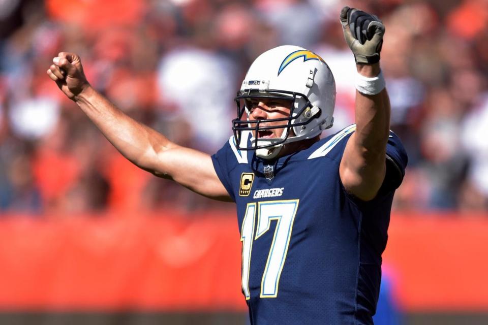 Chargers quarterback Phillip Rivers is heading to Wembley