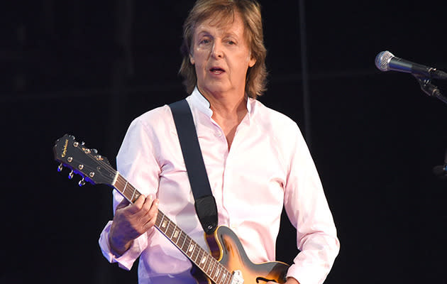 Sir Paul McCartney. Photo: Getty Images.