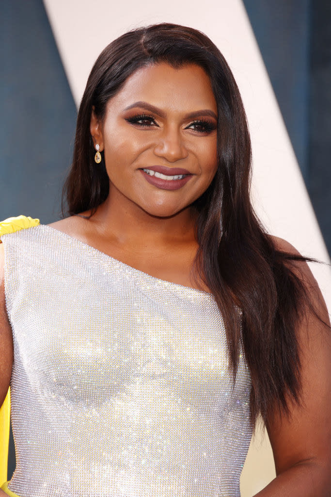 closeup of Mindy Kaling