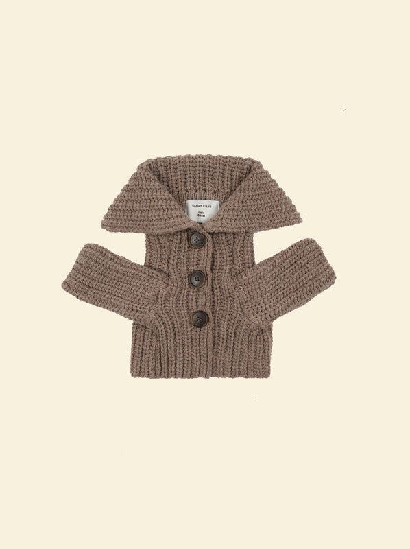 <p><a href="https://littlebeast.co/products/sandy-liang-x-little-beast-mulled-cardigan-hojicha" rel="nofollow noopener" target="_blank" data-ylk="slk:Shop Now;elm:context_link;itc:0;sec:content-canvas" class="link ">Shop Now</a></p><p>Lil Mulled Cardigan in Hojicha</p><p>littlebeast.co</p><p>$98.00</p><span class="copyright">Little Beast</span>