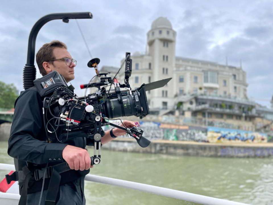 “Arnold” cinematographer Logan Schneider on location in Vienna