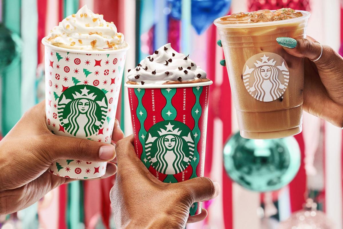 Celebrating 25 years of Starbucks (mostly) red holiday cups