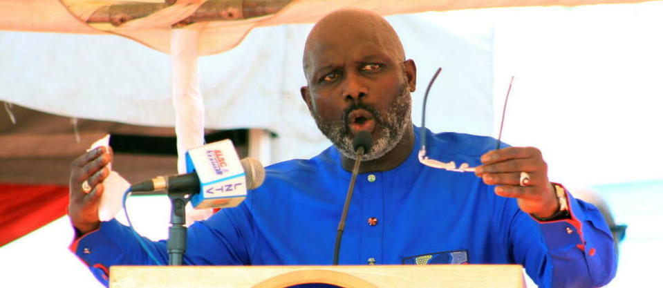 George Weah a été élu au second tour de la présidentielle en décembre 2017.  - Credit:AHMED JALLANZO / EPA