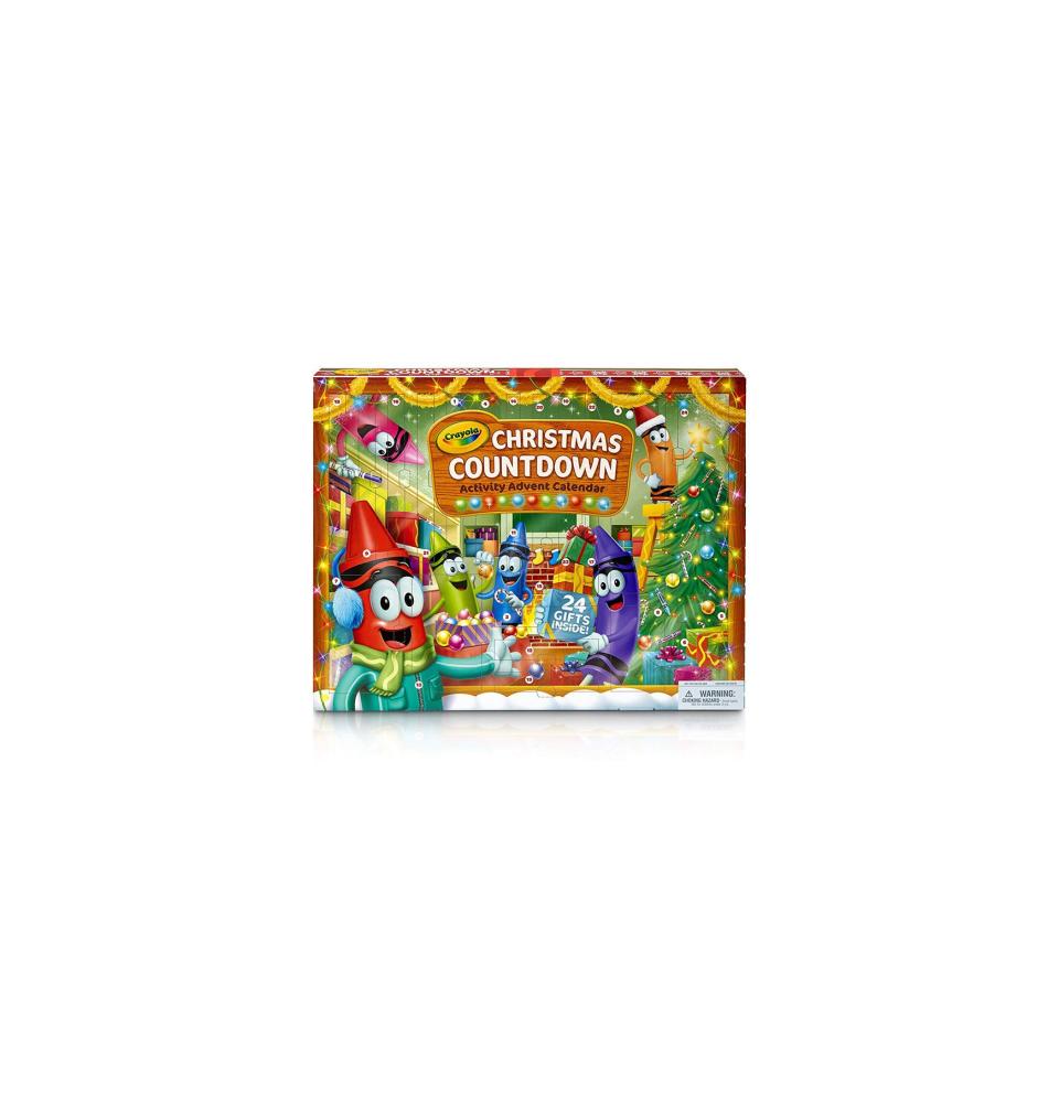 Kids Advent Calendar: Crayola Christmas Countdown Activity Advent Calendar