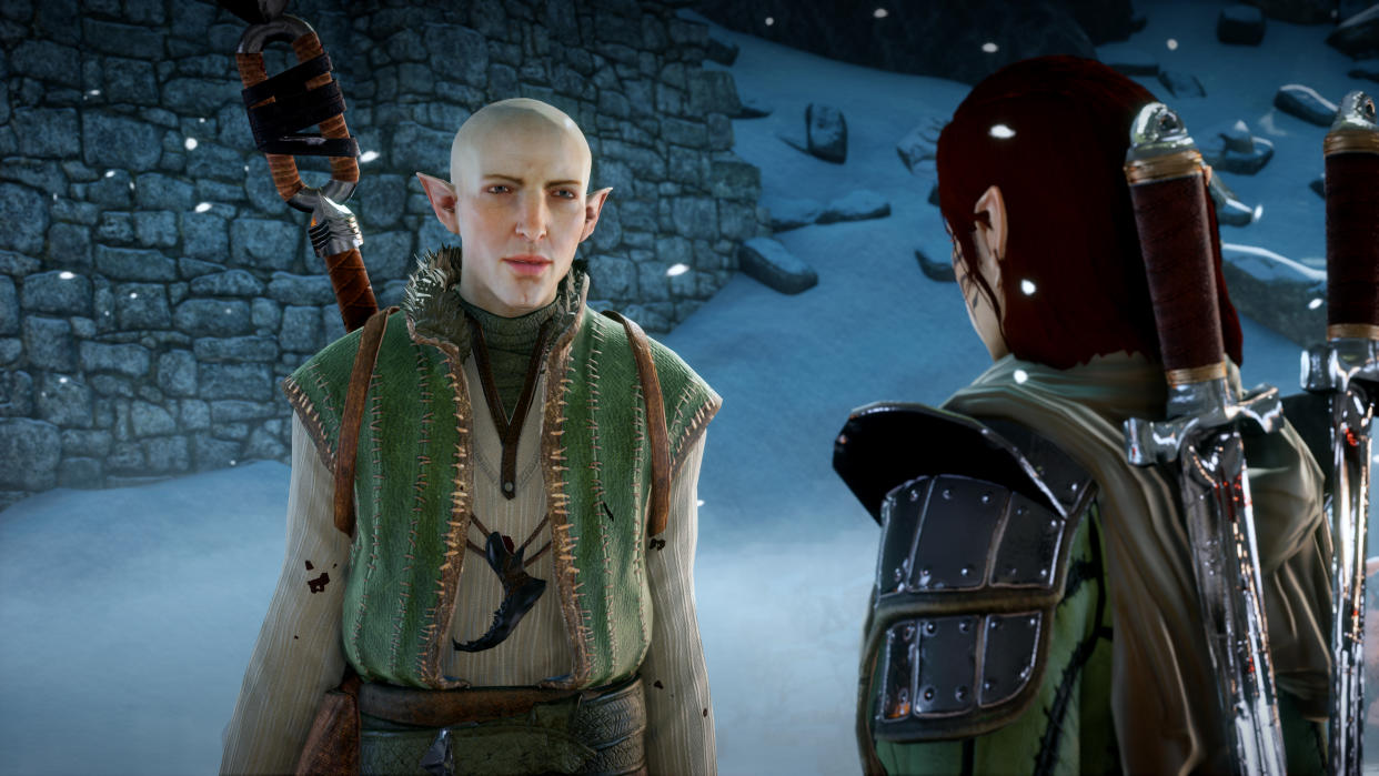  Dragon Age: The Veilguard character Solas. 