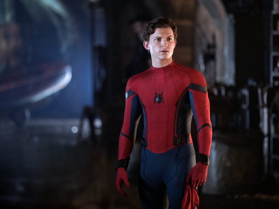 tom holland spiderman far from home