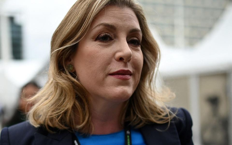 Britain's Leader of the House of Commons Penny Mordaunt attends the third day of the annual Conservative Party Conference in Birmingham, central England, on October 4, 2022 - OLI SCARFF/AFP