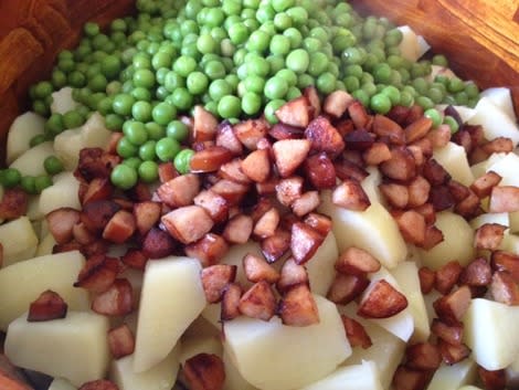 Chorizo Potato Salad