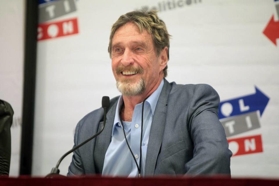 John McAfee announced the launch of the McAfee Freedom Coin, which will make its debut in the fall of 2019. There will be no ICO. | Source: Flickr