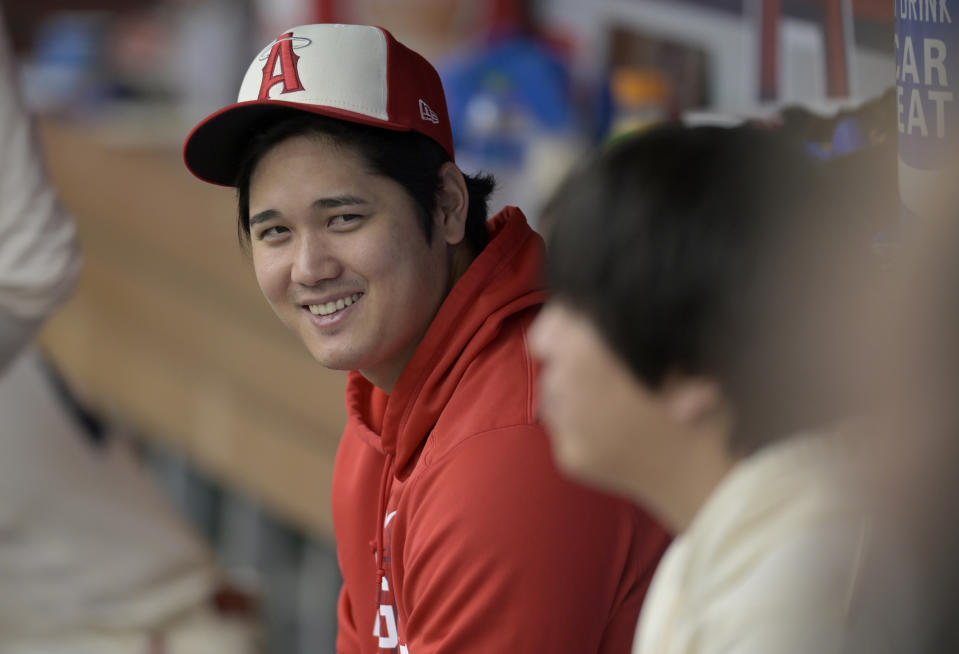 大谷翔平爭奪戰落幕，最終他以10年7億美金的合約加盟洛杉磯道奇。（MLB Photo by John McCoy/Getty Images）