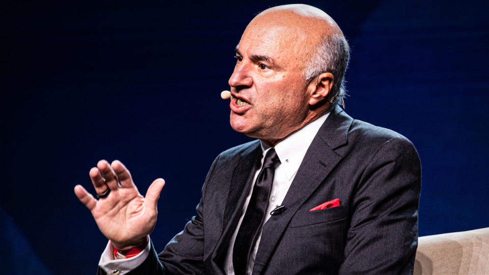 Kevin O'Leary is pictured. He talks to TheStreet about experiences he has had with entrepreneurs.<p>Valerie Plesch/Bloomberg via Getty Images</p>