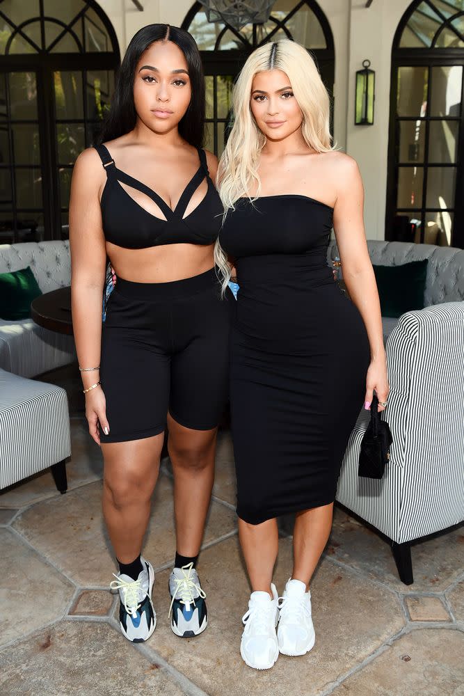 Jordyn Woods and Kylie Jenner | Emma McIntyre/Getty