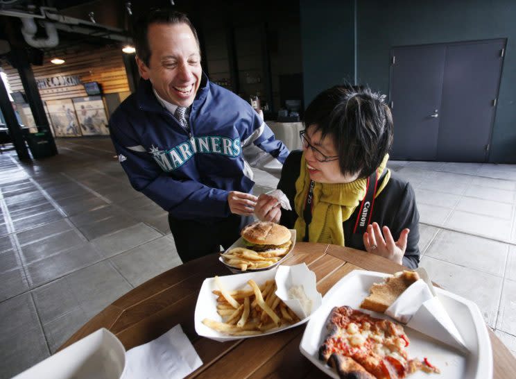 The Mariners are offering an unusual food item in 2017. (AP Photo)