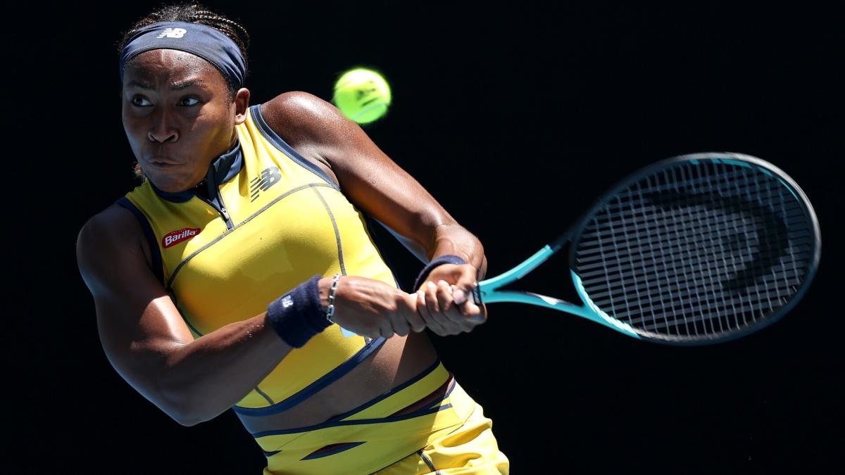 Coco Gauff startet mit einem Sweep in die Australian Open;  Wimbledon-Champion verdrängt